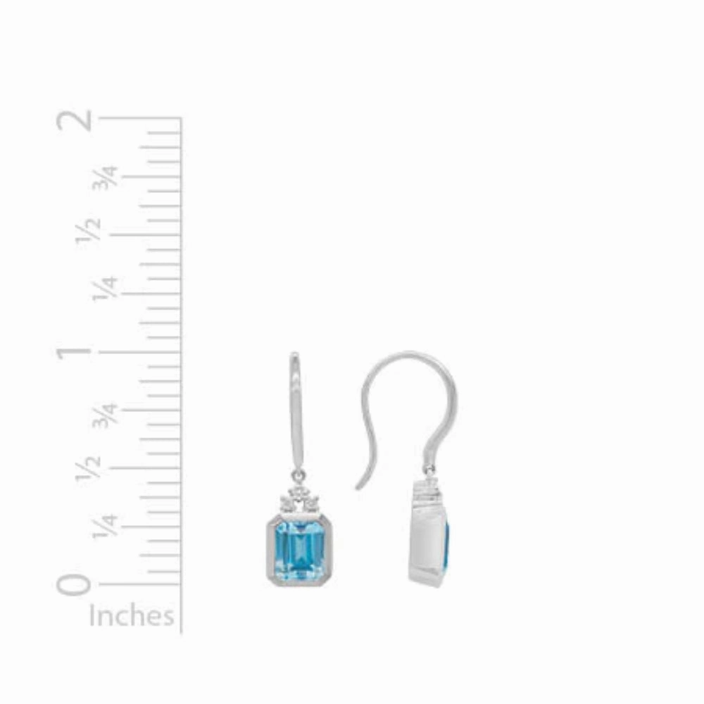 14k Gold Gemstone Earrings