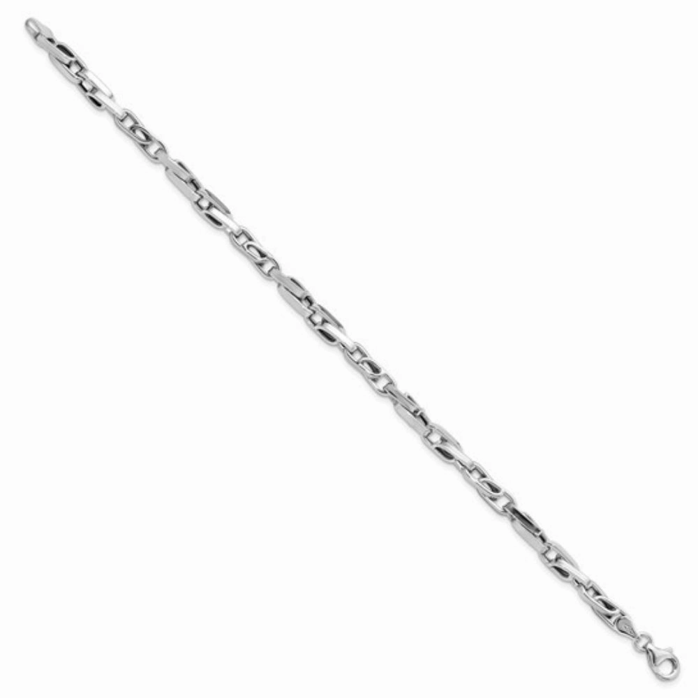 14k Gold Polished Fancy Link Bracelet