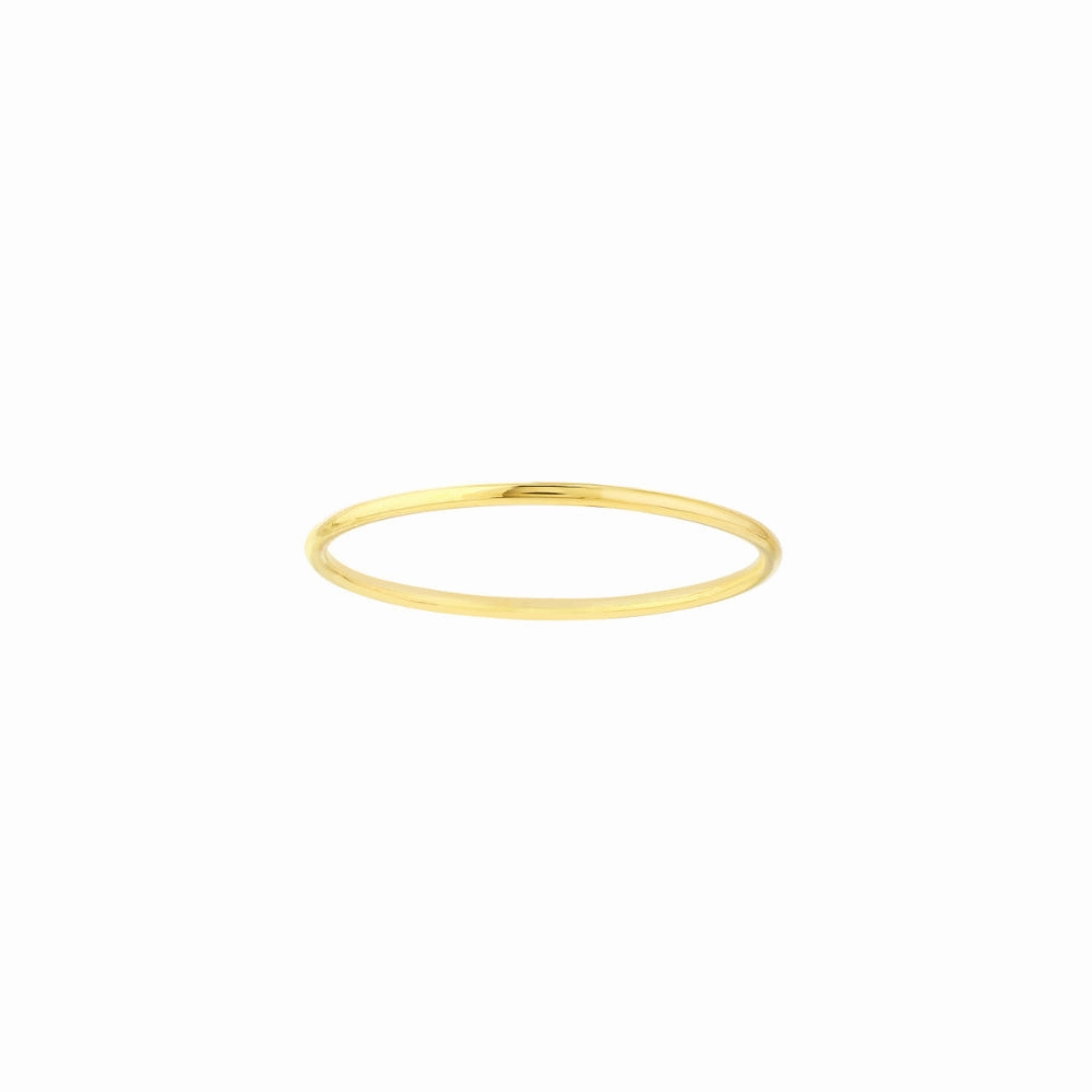 14K Gold Stackable Wire Ring