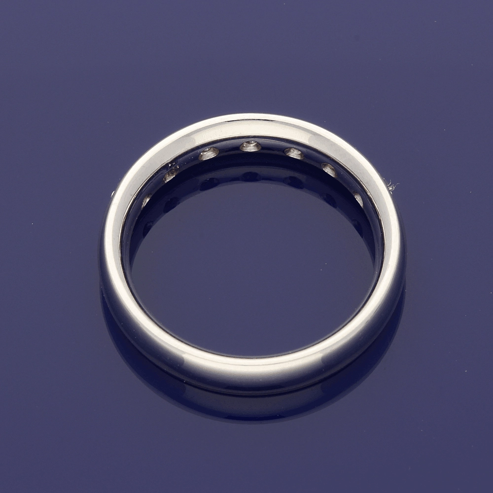 18ct White Gold Diamond 4mm Eternity Ring