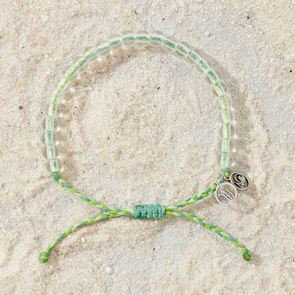 4Ocean April 2023 Limited Edition Earth Day Kelp Beaded Bracelet
