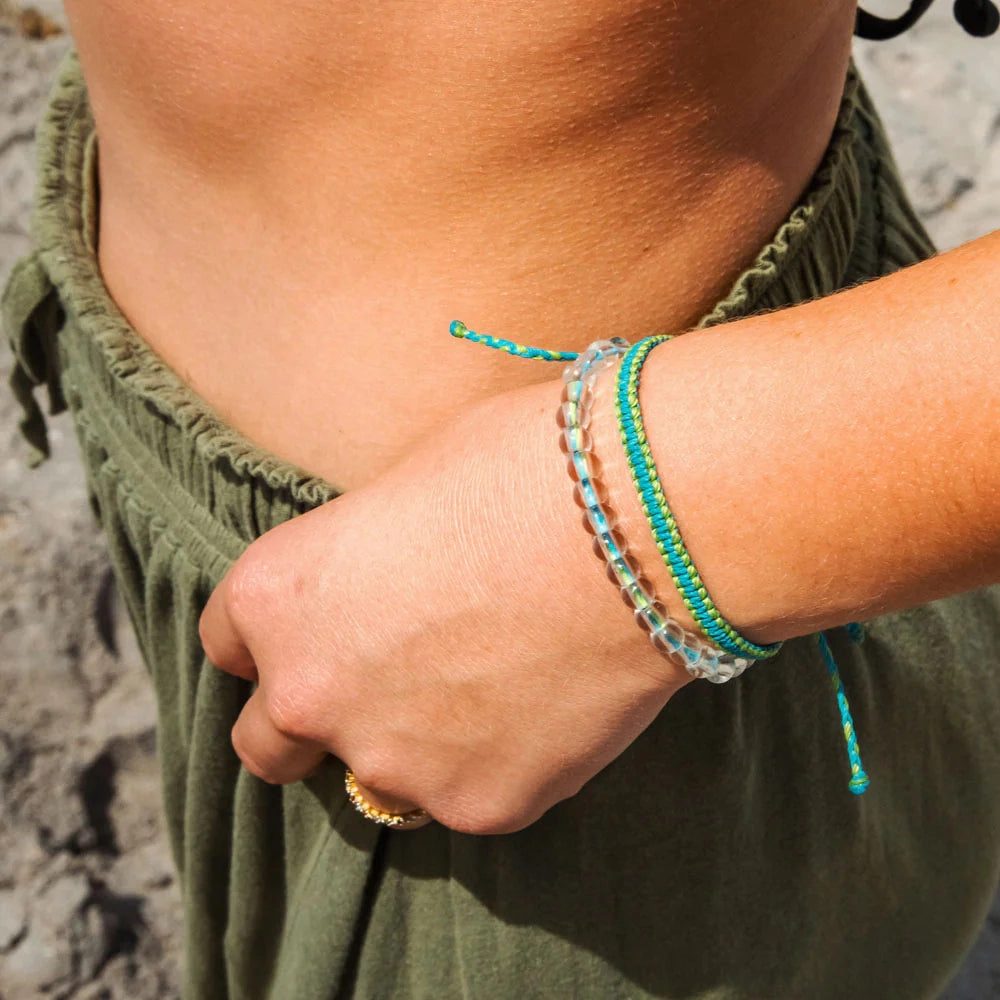4Ocean April 2024 Limited Edition Earth Day Braided Bracelet