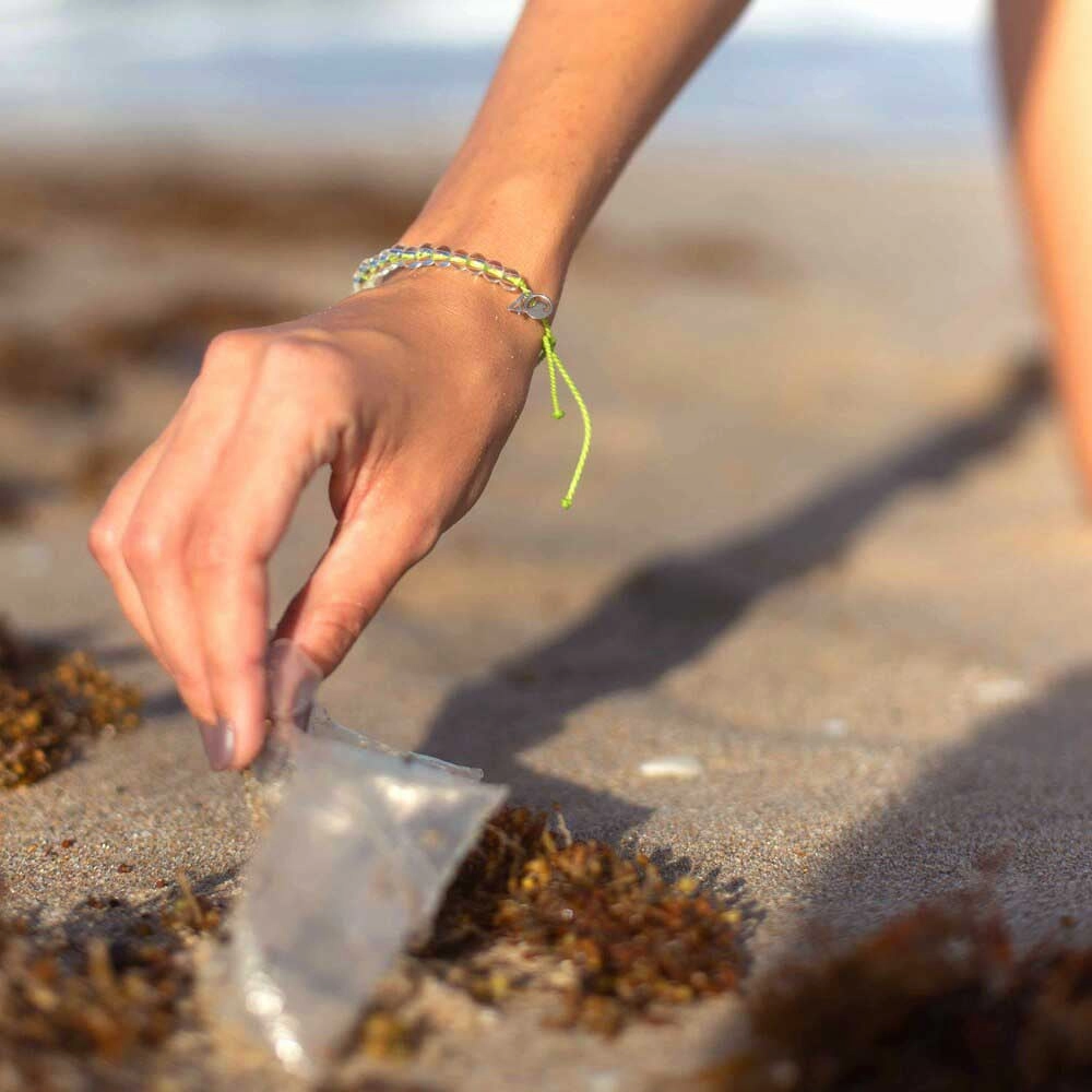 4Ocean Sea Turtle Lime Beaded Bracelet