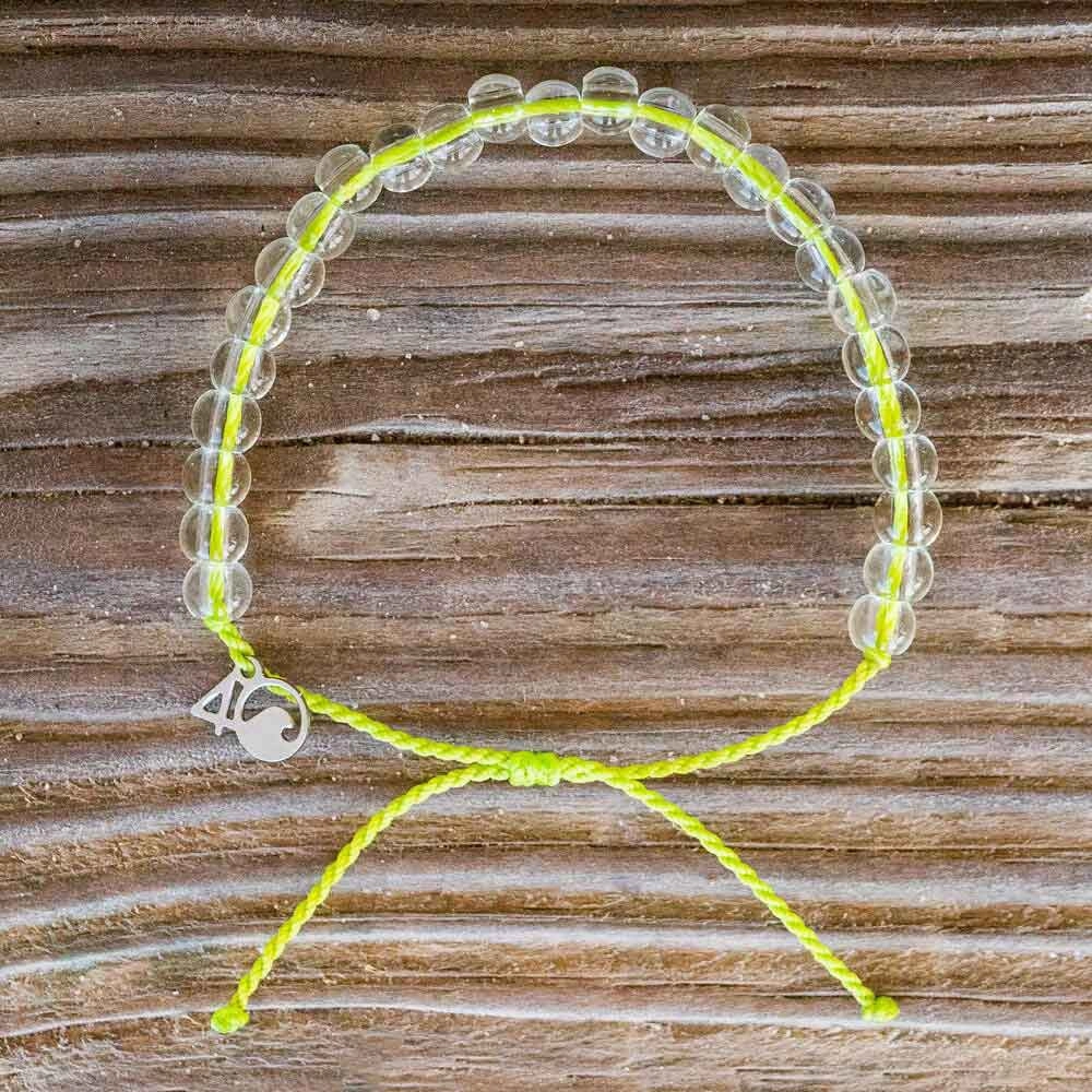 4Ocean Sea Turtle Lime Beaded Bracelet
