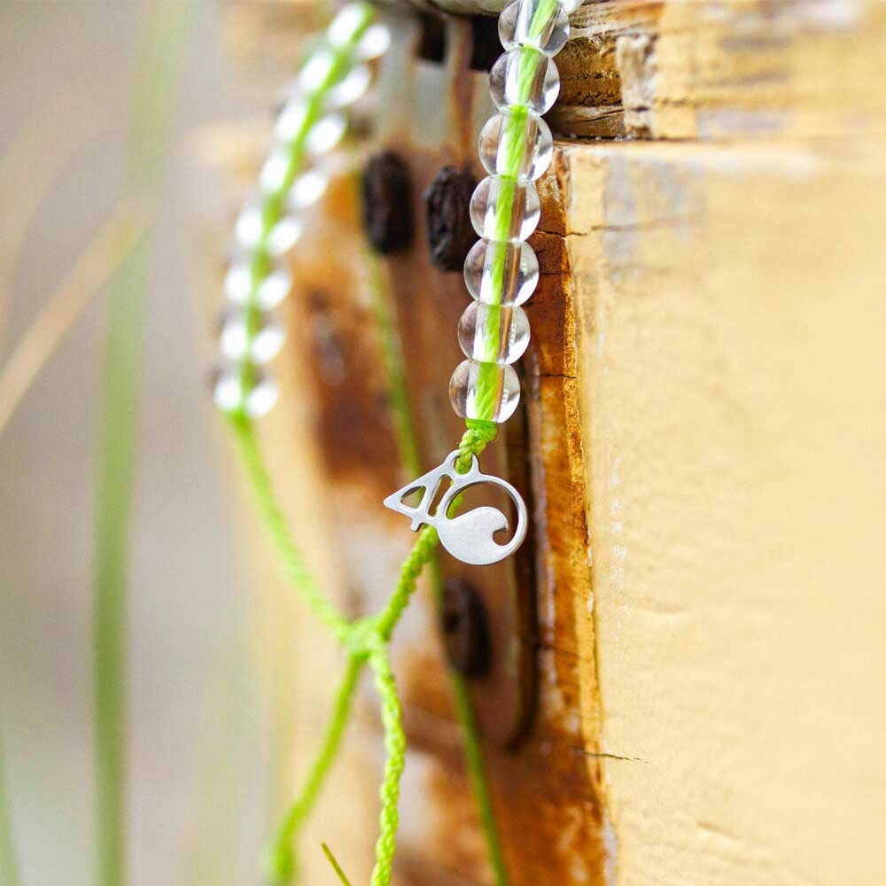 4Ocean Sea Turtle Lime Beaded Bracelet