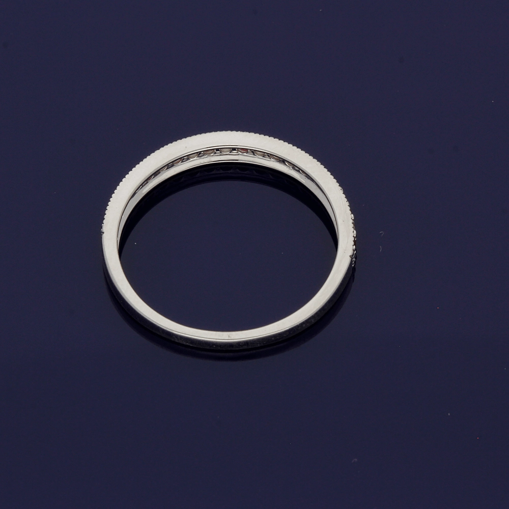 9ct White Gold Ruby & Diamond Eternity Ring