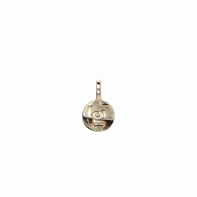 Alex Woo 14k Yellow Gold Mini Addition Letter G Pendant