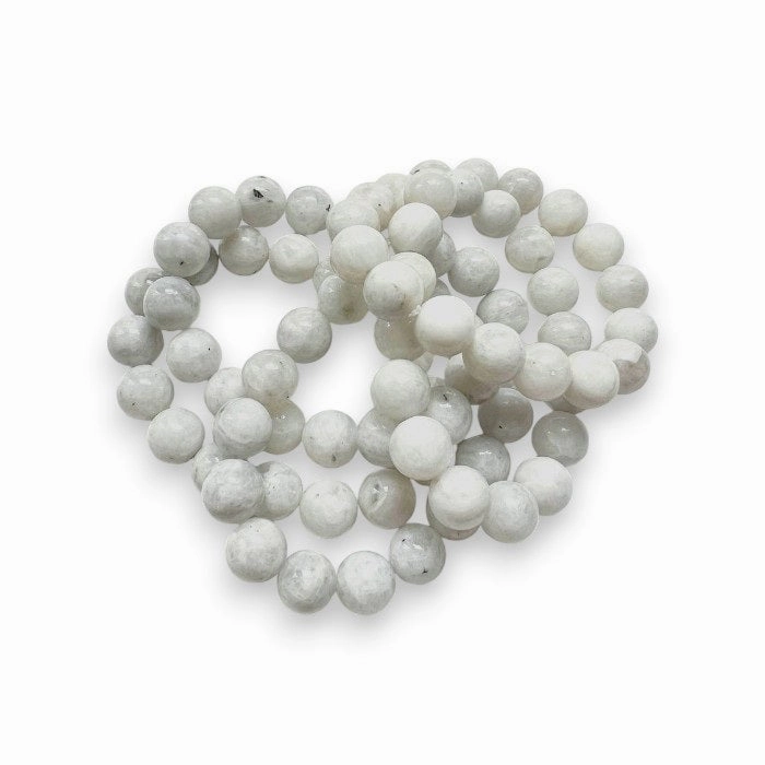 ANN LIGHTFOOT - GREY AGATE STRETCH BRACELET