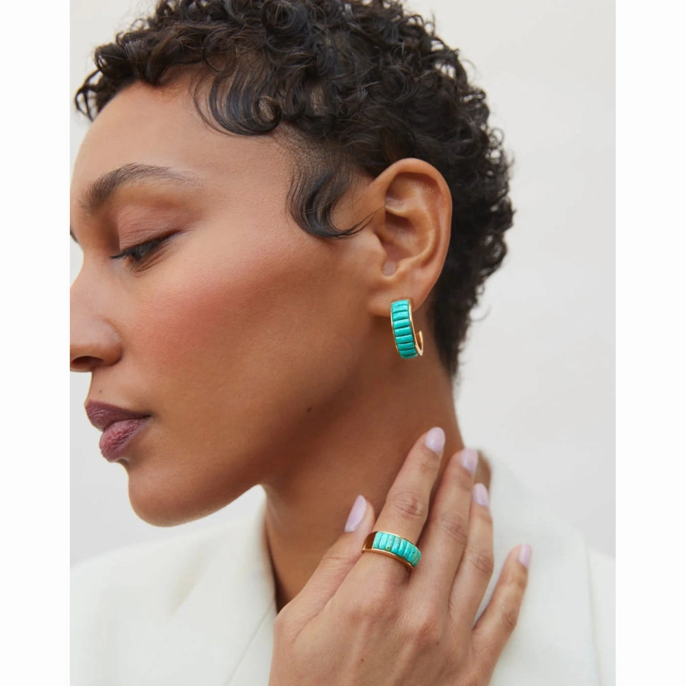 Anna Beck Rectangular Turquoise Multi-Stone Ring