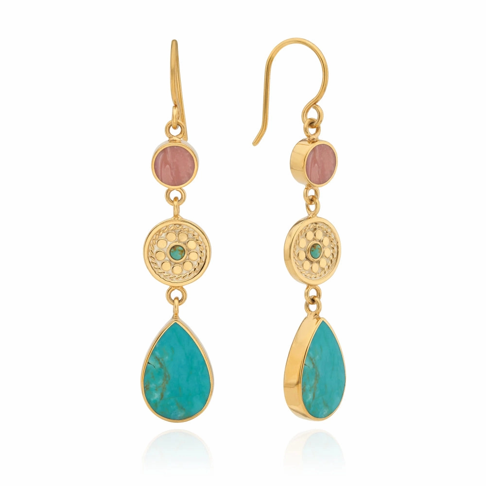 Anna Beck Zorro Triple Drop Earrings