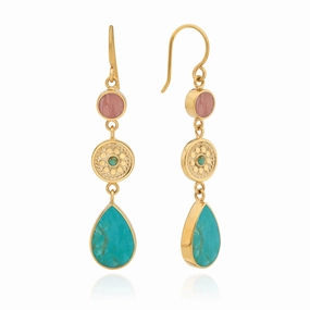 Anna Beck Zorro Triple Drop Earrings