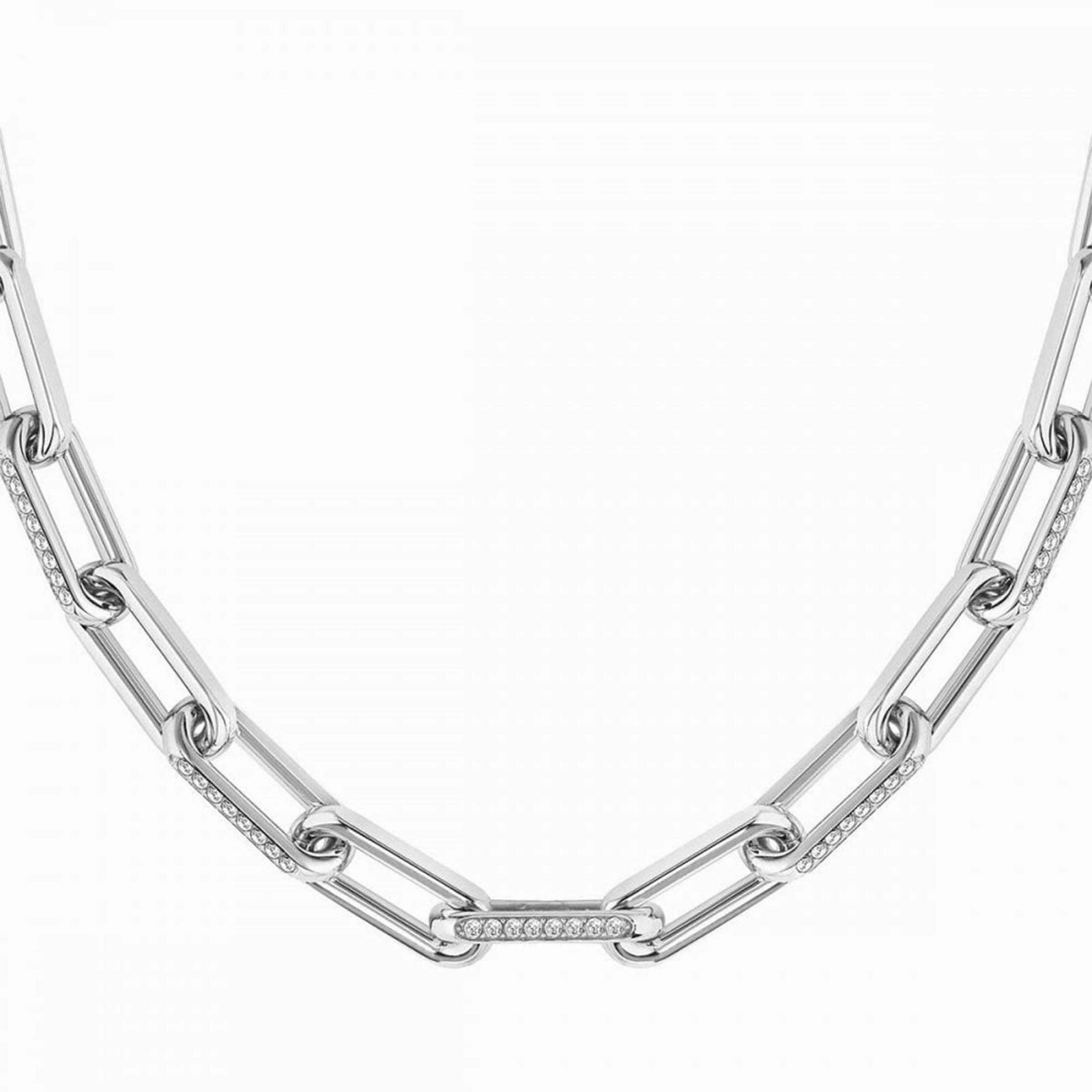 Boss Jewellery Ladies Crystal Set Link Necklace 1580578