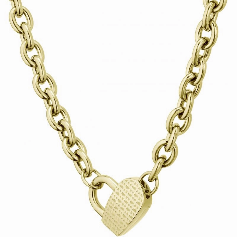Boss Jewellery Ladies Dinya Gold Plated Necklace 1580417