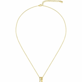 Boss Jewellery Ladies Gold Plated Necklace 1580347