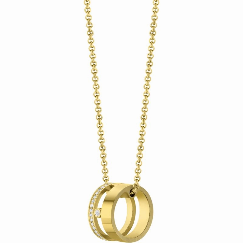 Boss Jewellery Ladies Gold Plated Necklace 1580347