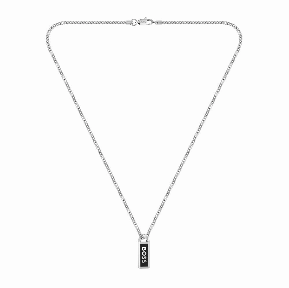 Boss Jewellery Mens Kassy Tag Necklace 1580677