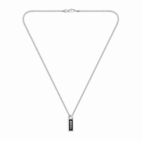 Boss Jewellery Mens Kassy Tag Necklace 1580677