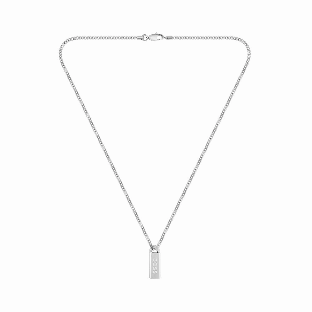 Boss Jewellery Mens Kassy Tag Necklace 1580677