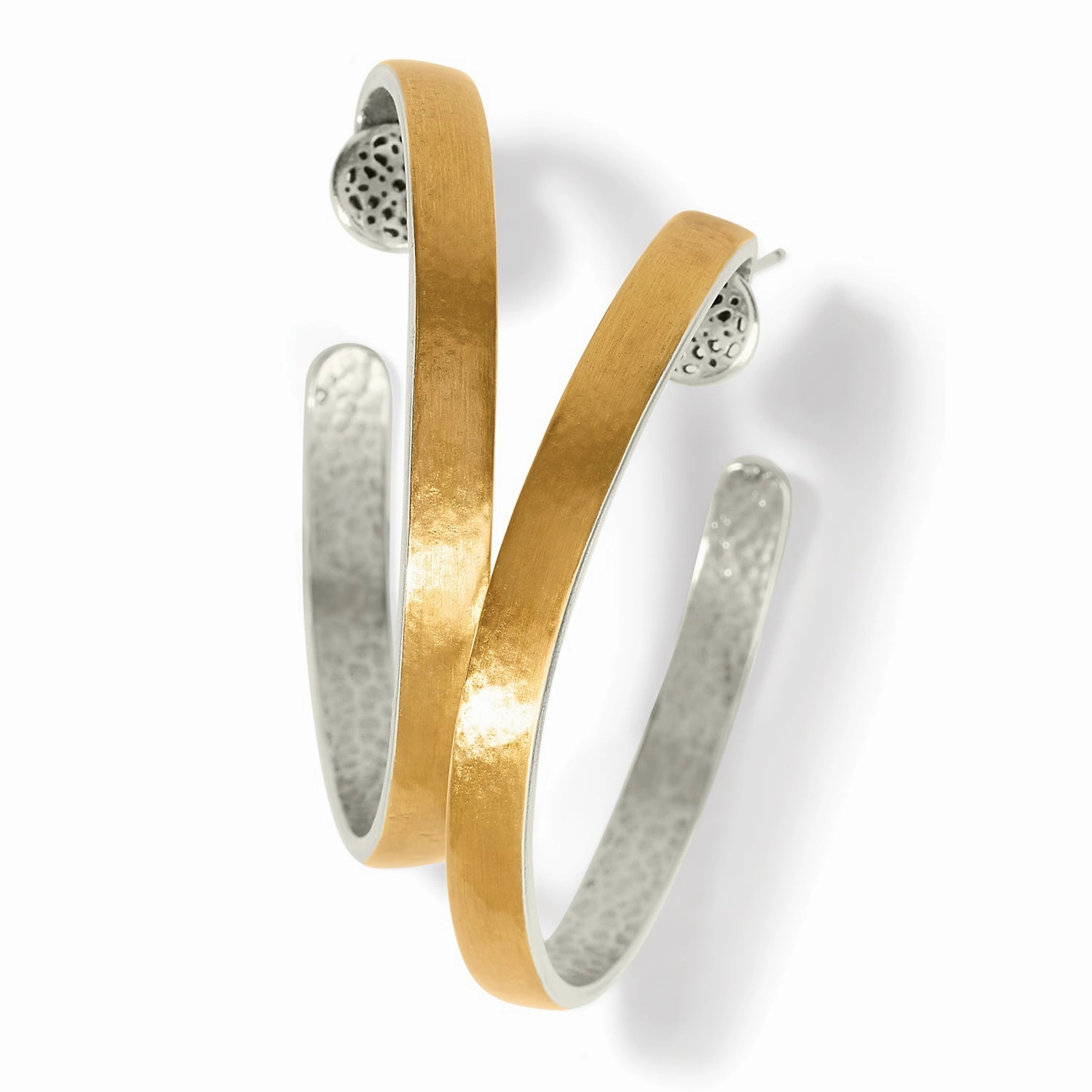 Brighton Ferrara Entrata Medium Hoop Earrings
