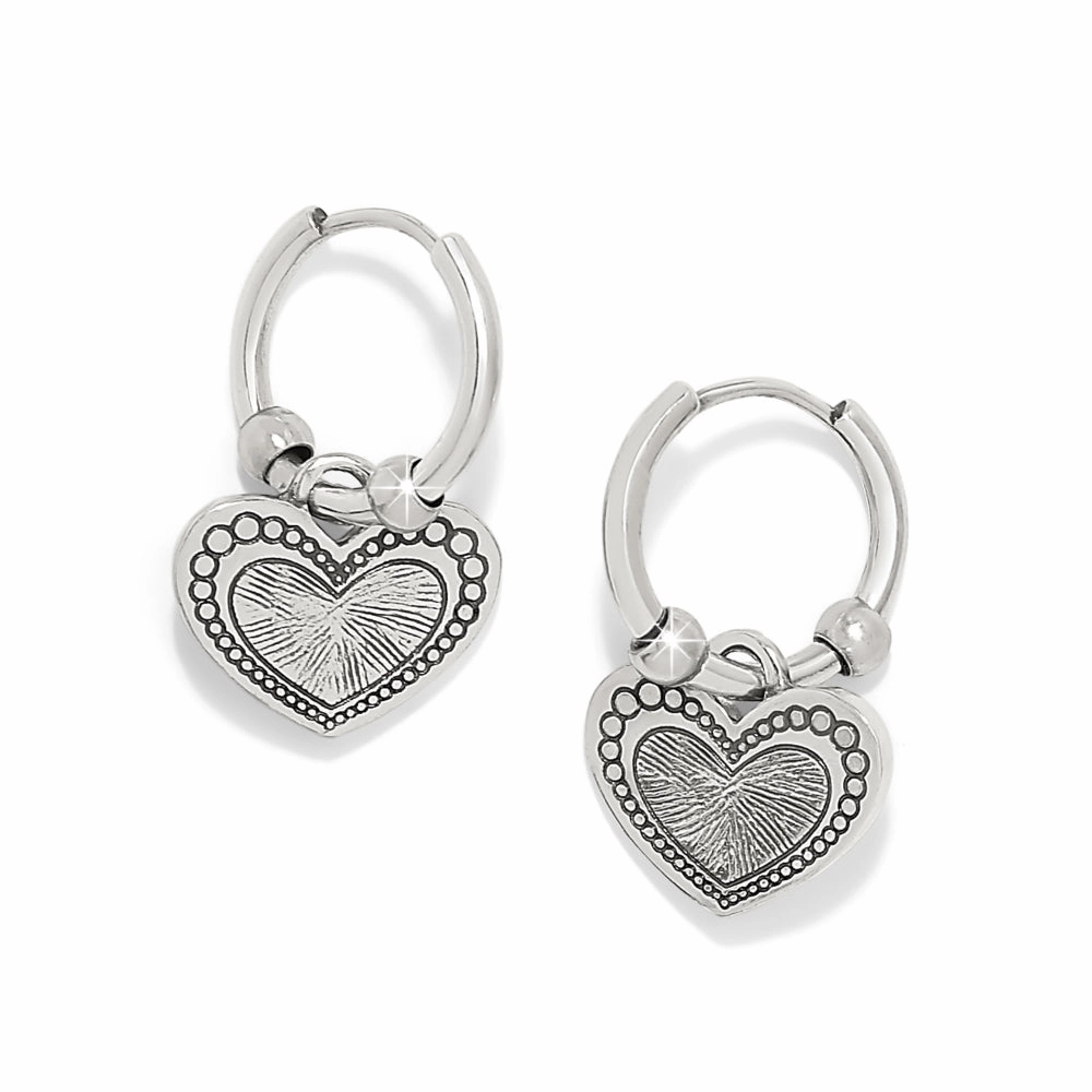Brighton Love Me Do Hoop Earrings