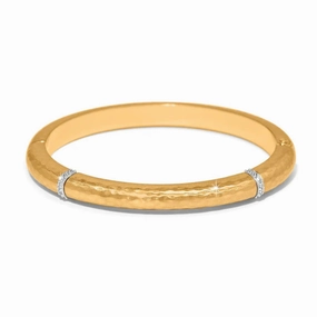 Brighton Meridian Geo Hinged Bangle