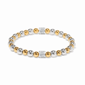 Brighton Meridian Petite Stretch Bracelet - Two-Tone