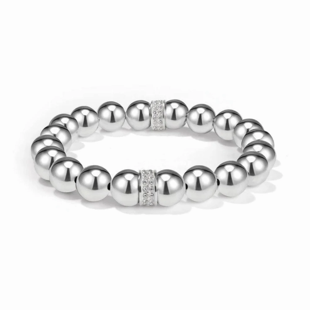 Brighton Meridian Stretch Bracelet-Silver Tone Beads