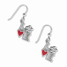 Brighton Mod Love French Wire Earrings