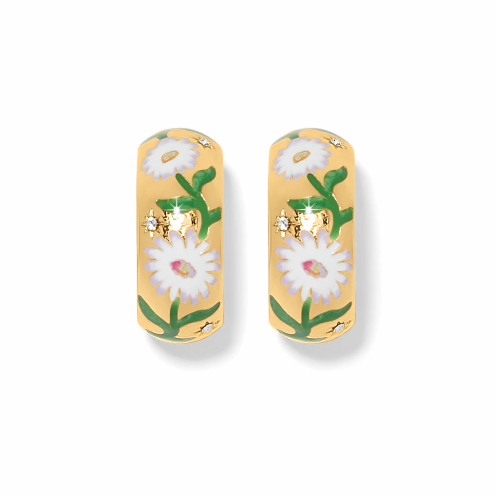Brighton Reverie Daisy Hoop Earrings