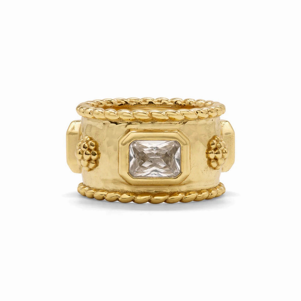 Capucine de Wulf Berry Band in Clear Cubic Zirconia - Size 7