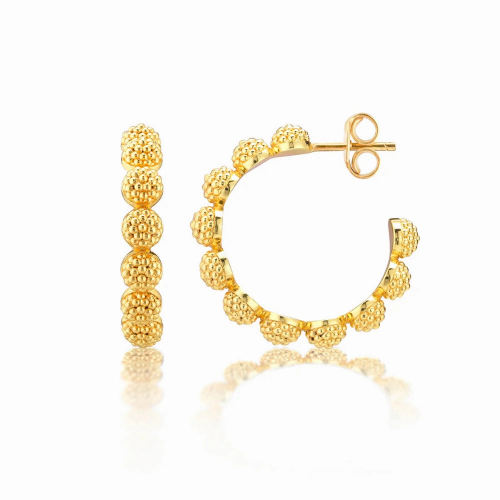Capucine De Wulf Berry Icon Small Hoop Earrings