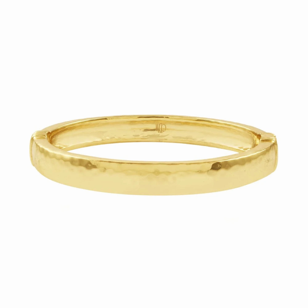 Capucine De Wulf Cleopatra Oval Hinged Bangle