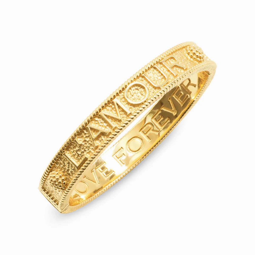 Capucine de Wulf L'Amour Toujour Hinged Bangle