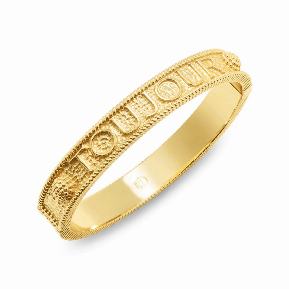 Capucine de Wulf L'Amour Toujour Hinged Bangle