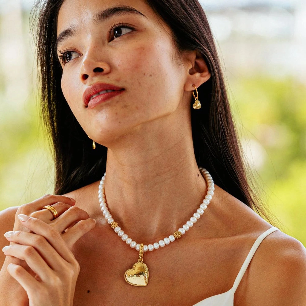 Capucine De Wulf Love Pendant - Gold