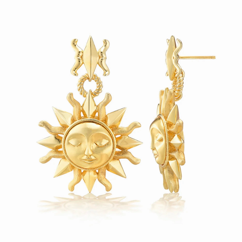 Capucine De Wulf Soleil Drop Earrings