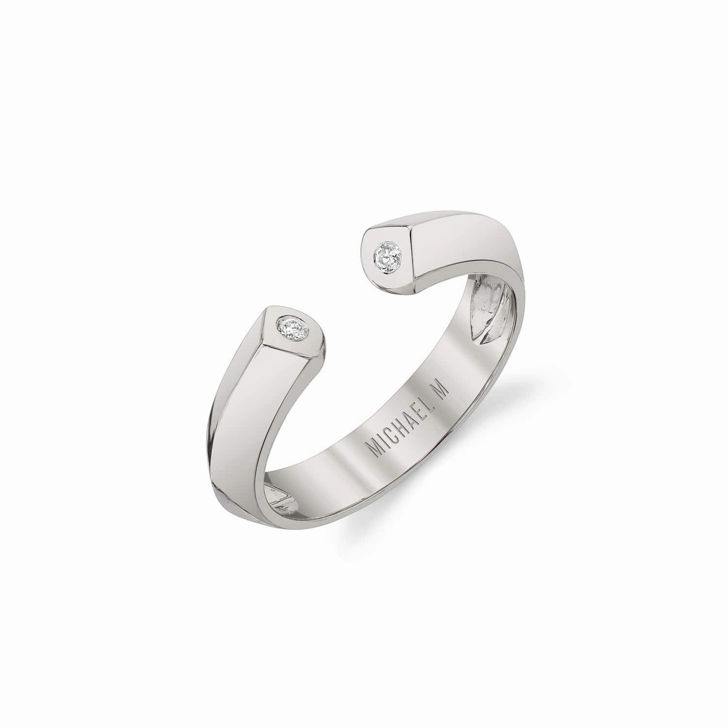 Carve Knife Edge Ring F464