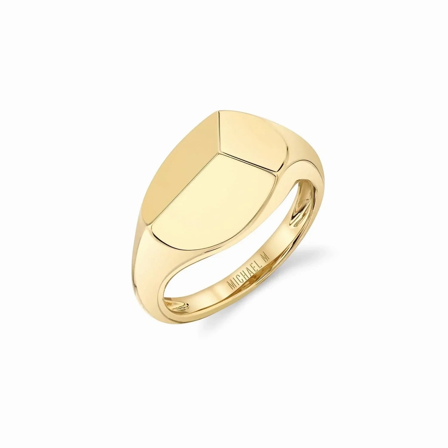 Carve Signet Ring F454