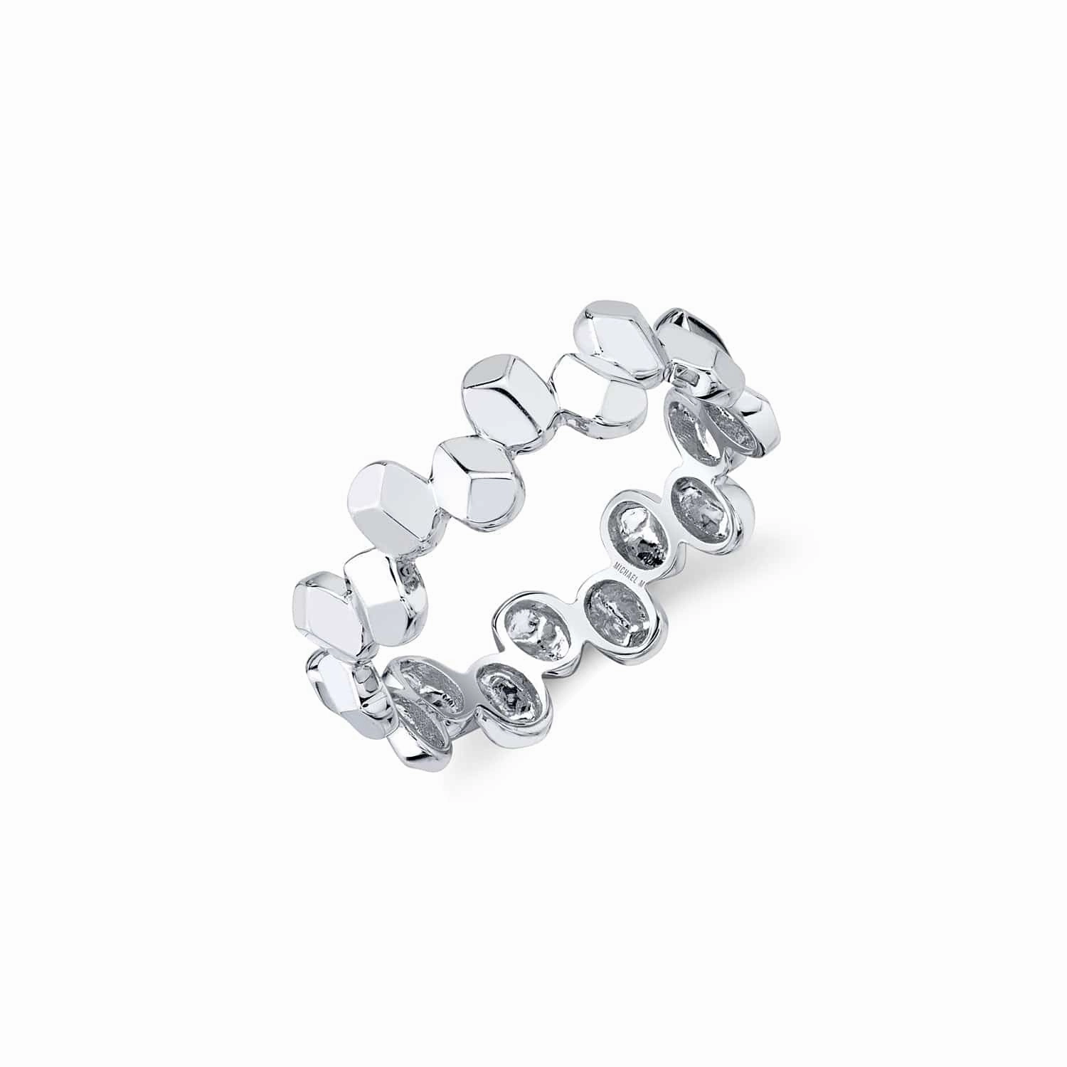 Carve Small Repeat Shape Ring F455