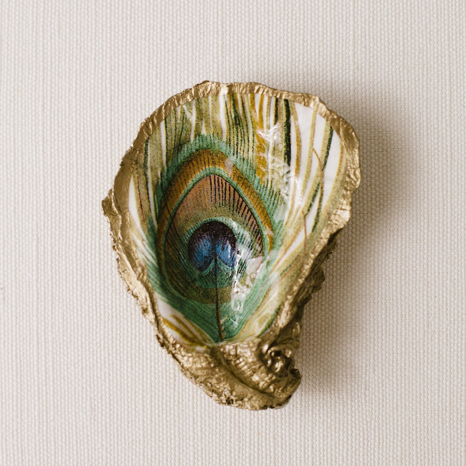 Choice Of Grit and Grace Decoupage Shell Jewelry Dishes