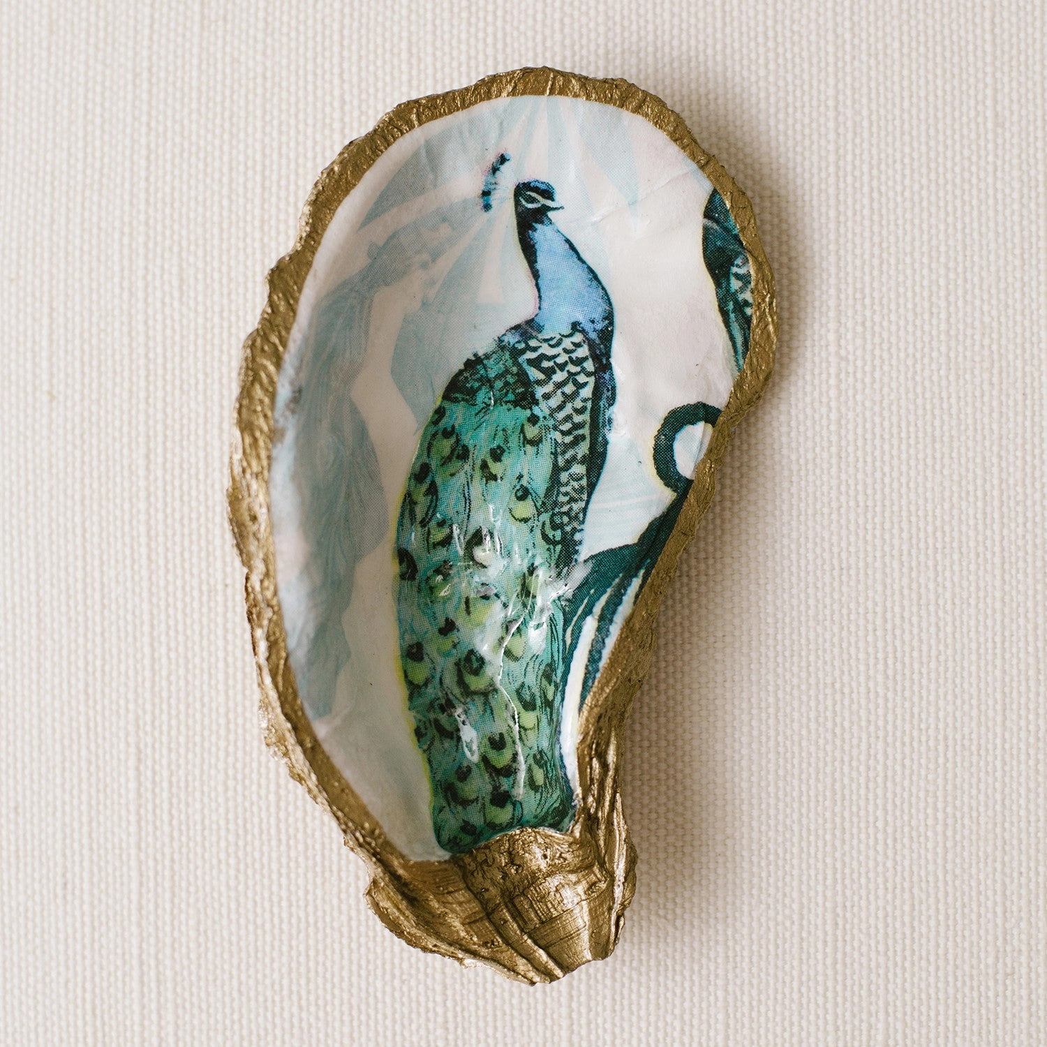 Choice Of Grit and Grace Studio Decoupage Oyster Jewelry Dishes