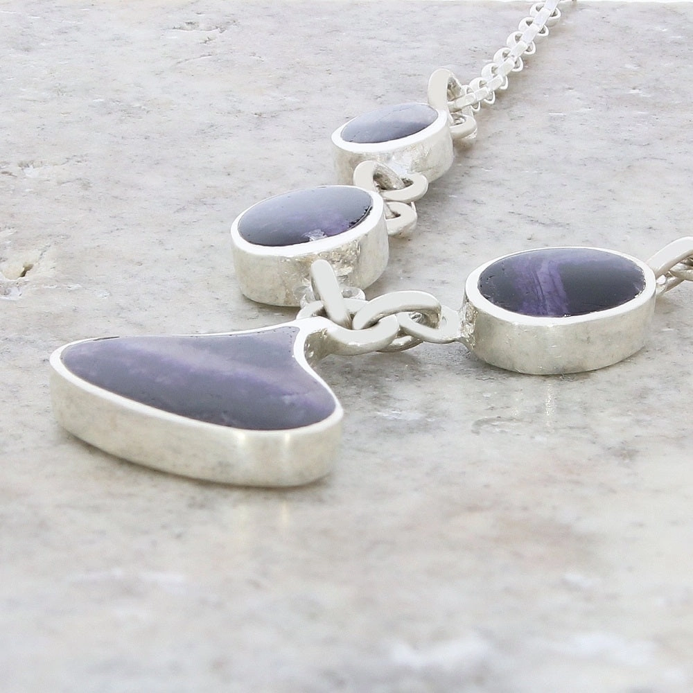 Derbyshire Blue John Ladies Necklace