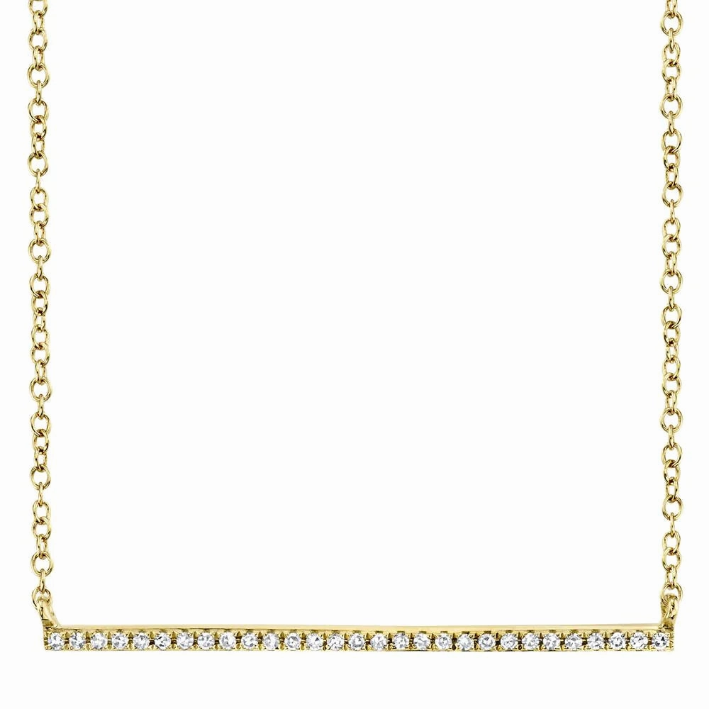 Diamond Bar Necklace 4690117