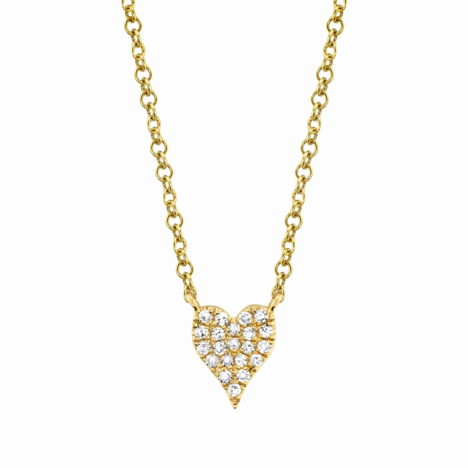 Diamond Heart Necklace 4690123