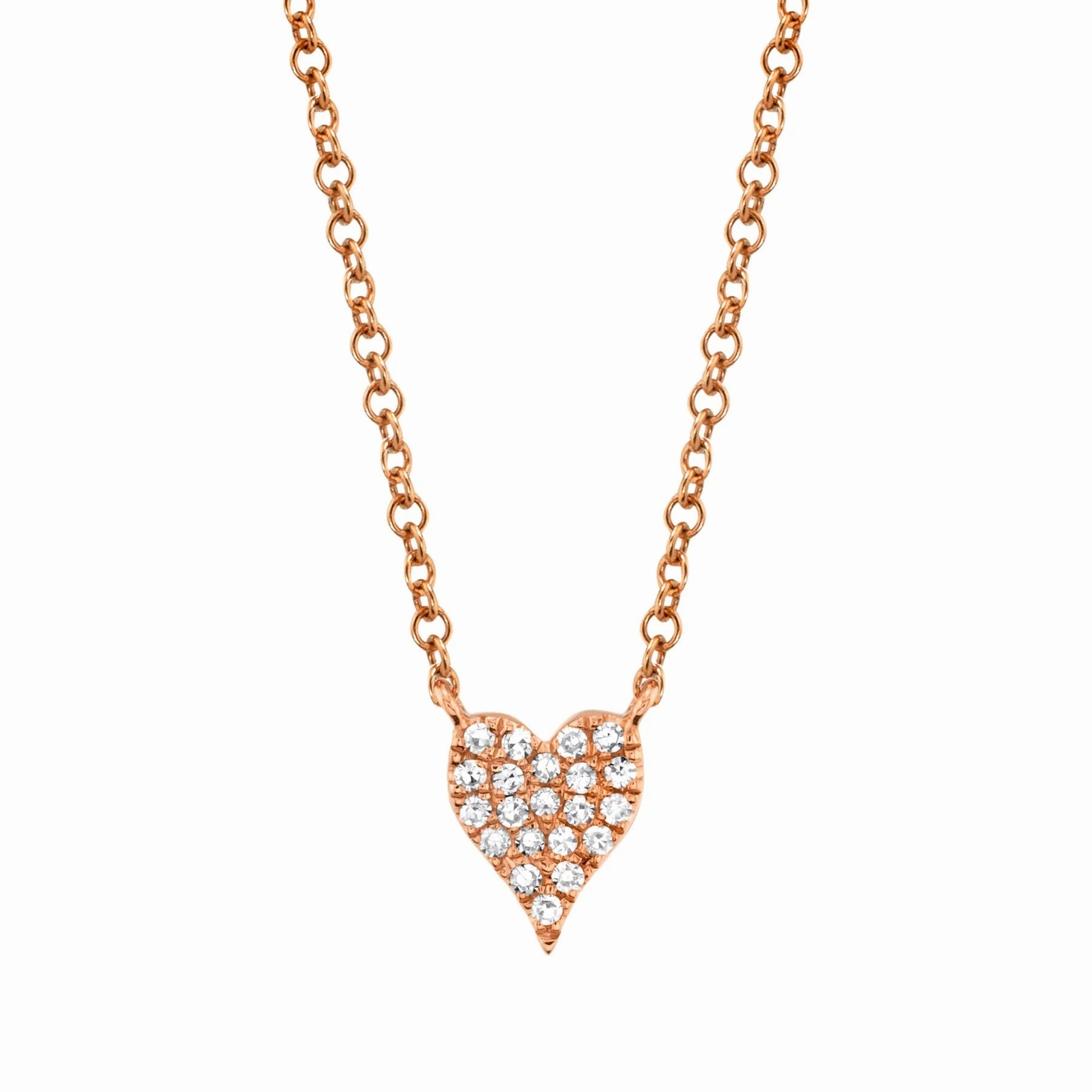 Diamond Heart Necklace 4690123