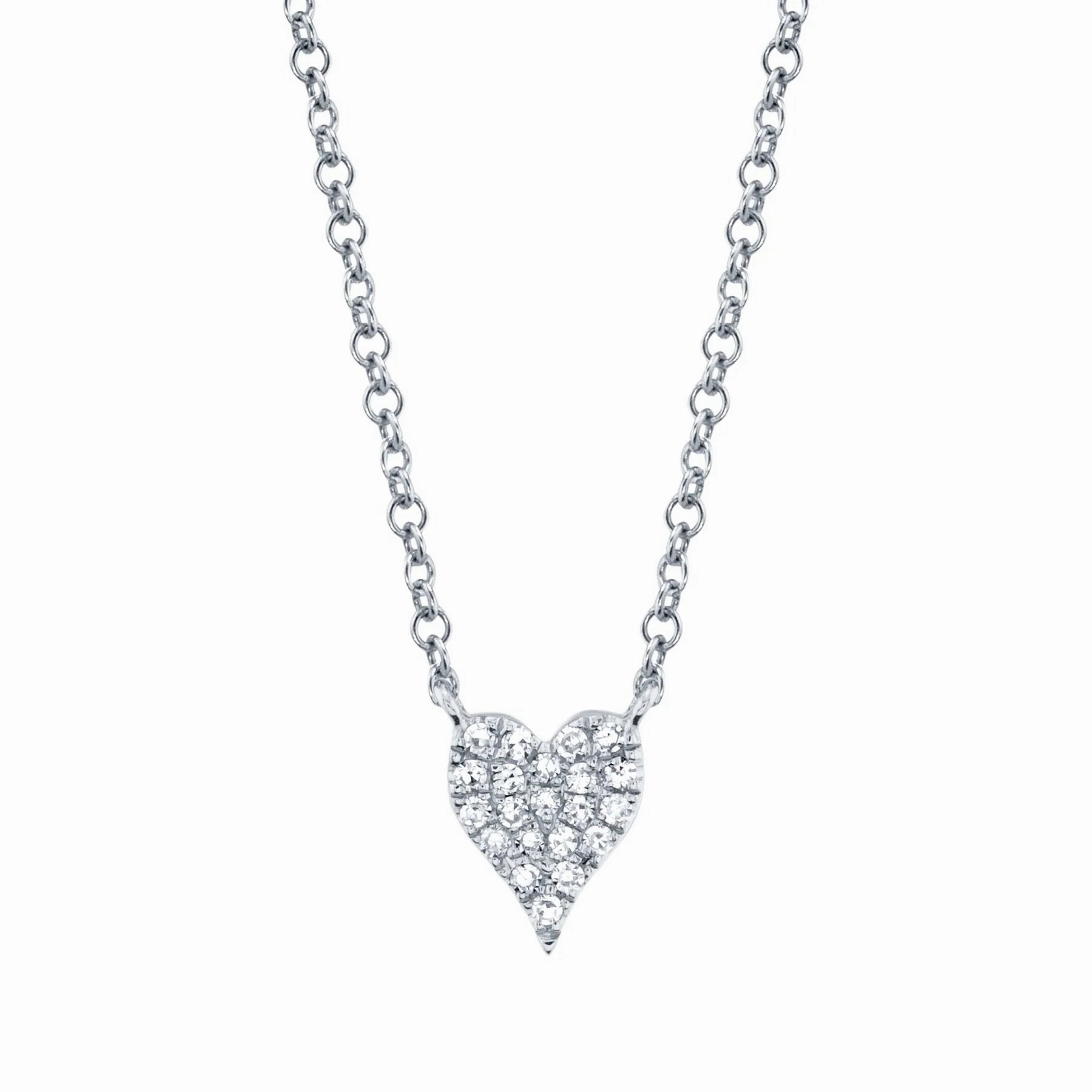 Diamond Heart Necklace 4690123