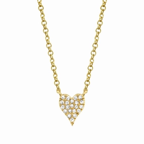 Diamond Heart Necklace 4690123