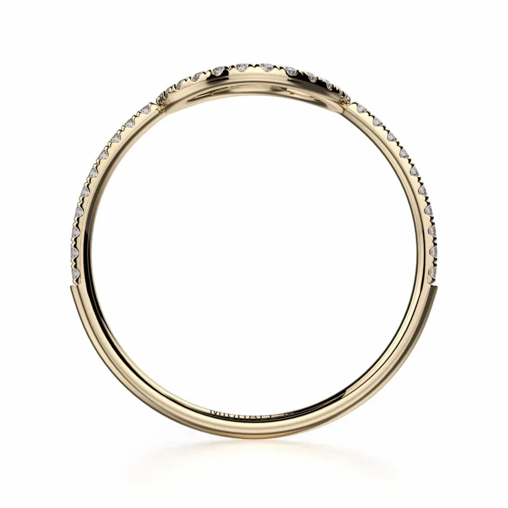 Diamond Open Circle Ring F279-WG4