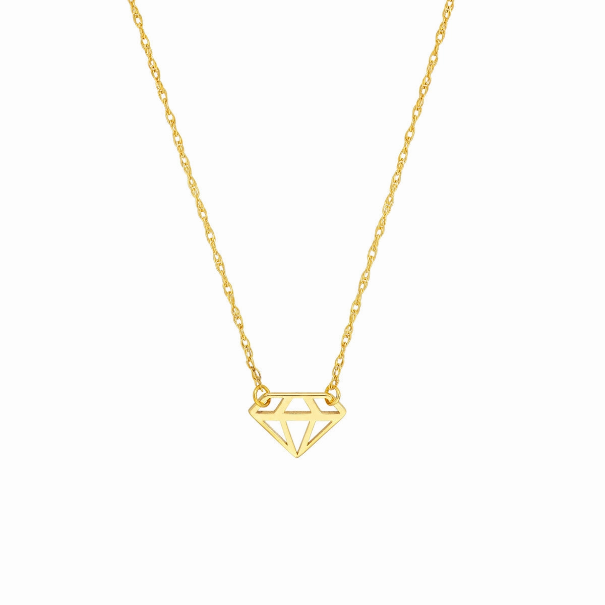 Diamond-Shaped Necklace 4690141