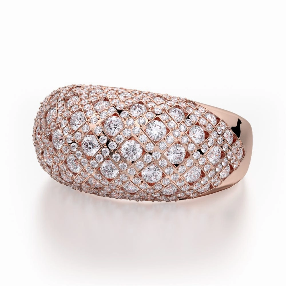 Dome Diamond Ring F144-WG4